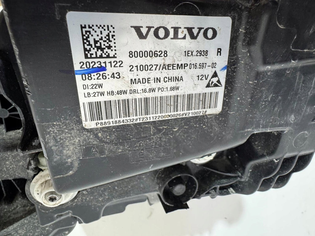 Frontscheinwerfer Volvo GRG80000628 Full LED Rechts Scheinwerfer Headlight SCH9242465976sf