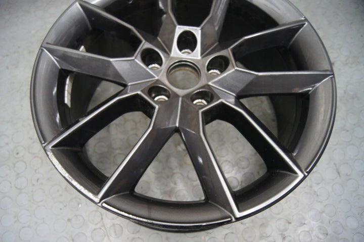 1x Alufelge 18 Zoll 7.5" 5x112 51ET Glanz Schwarz Skoda I Rim Wheel FEL6566799709gm