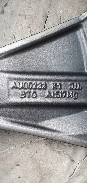 1x Alufelge 19 Zoll 8.0" 5x112 45ET Matt Silber 81A601025AN Audi Rim Wheel FEL5411370420au