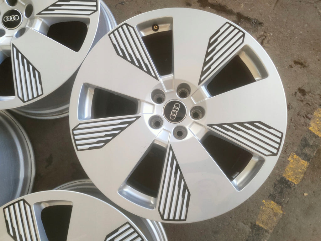 4x Alufelge 19 Zoll 8.0" 5x112 34ET Glanz Silber 4KE601025L Audi Rim Wheel FEL4490338358yw