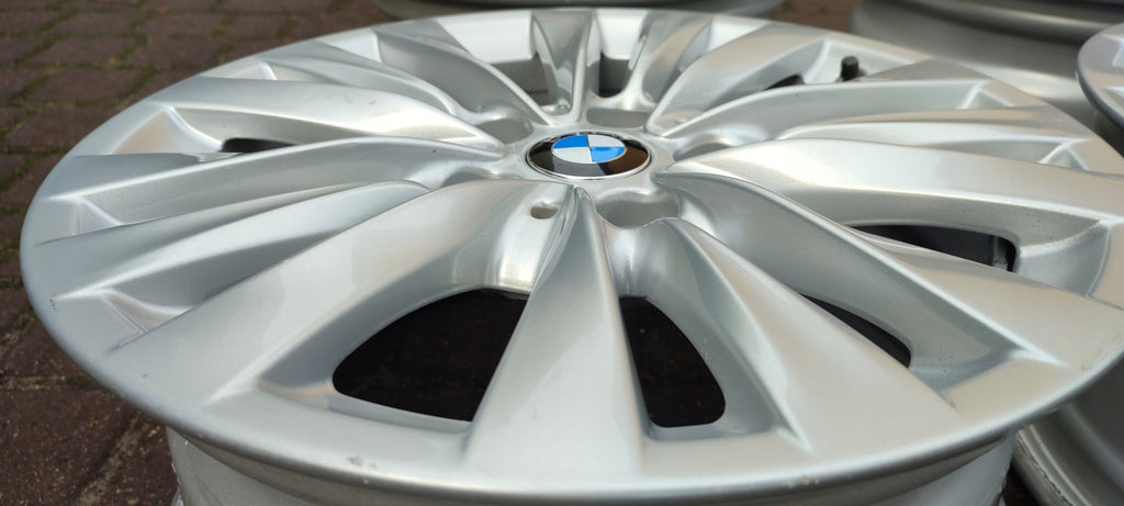 4x Alufelge 16 Zoll 7.0" 5x112 52ET Glanz Silber 6855084 BMW 2 Tourer F45 F46 FEL3649264243pp