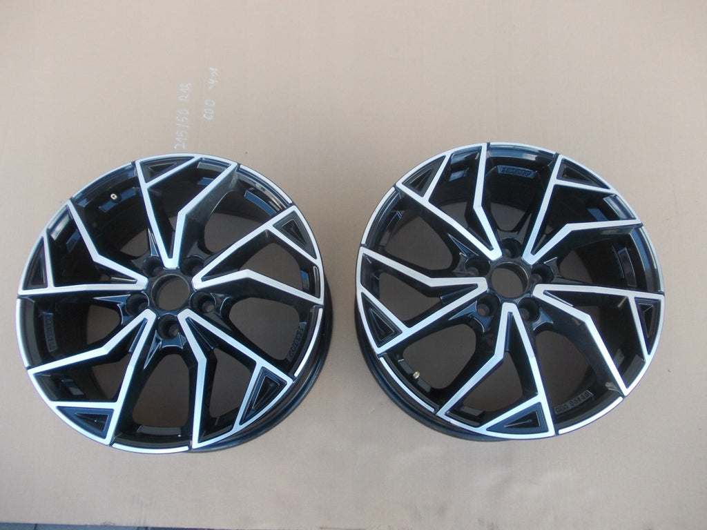 1x Alufelge 18 Zoll 7.5" 5x112 50ET Glanz KBA54142 Rim Wheel FEL7460225660kg
