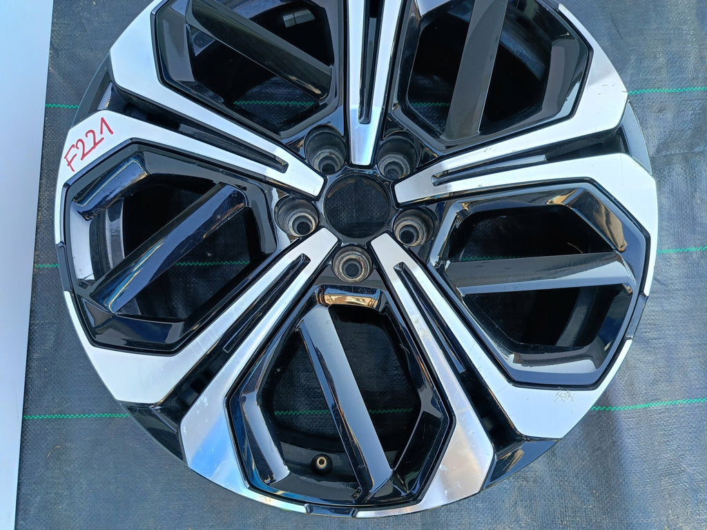 1x Alufelge 19 Zoll 7.0" 5x108 41ET 9837772280 98361224480 Citroën Rim Wheel FEL2901642297kq