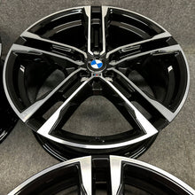 Load image into Gallery viewer, 4x Alufelge 18 Zoll 8.0" 5x112 57ET Glanz Schwarz 8092352 BMW 2 F45 1 F40 F46 FEL1673599668si