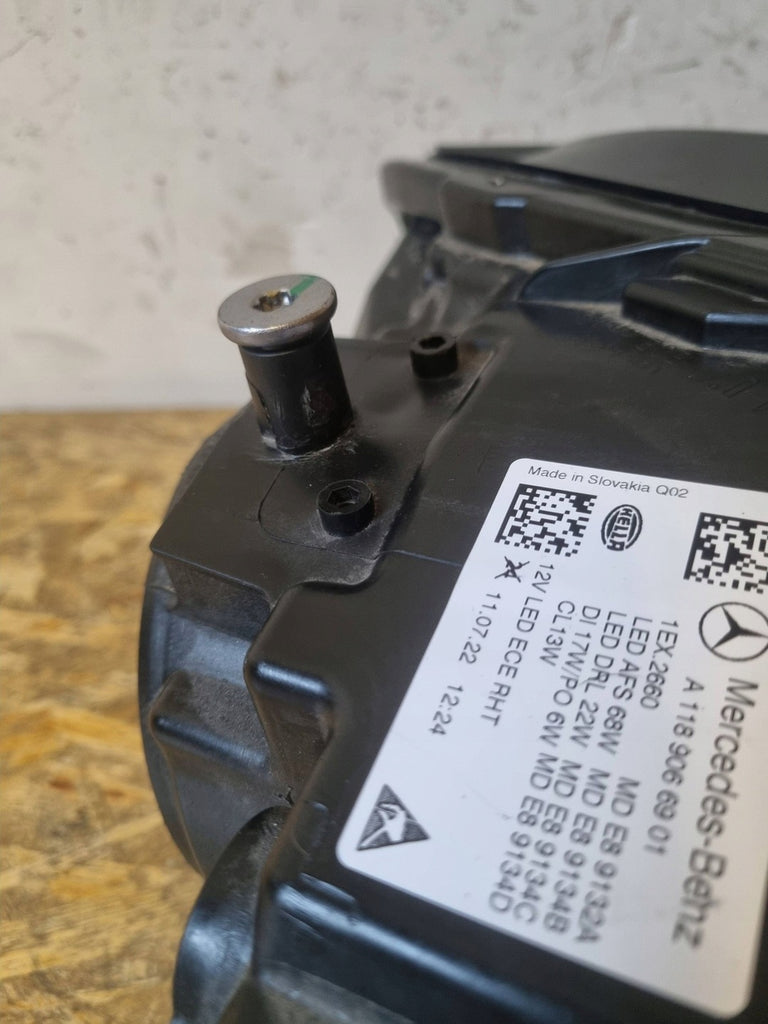 Frontscheinwerfer Mercedes-Benz Cla A1189066901 LED Links Scheinwerfer Headlight SCH3414470982vx