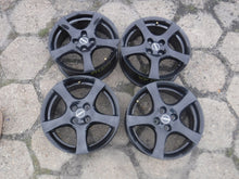 Laden Sie das Bild in den Galerie-Viewer, 4x Alufelge 16 Zoll 6.5" 4x100 38ET Glanz Schwarz Rim Wheel FEL8346696587aa