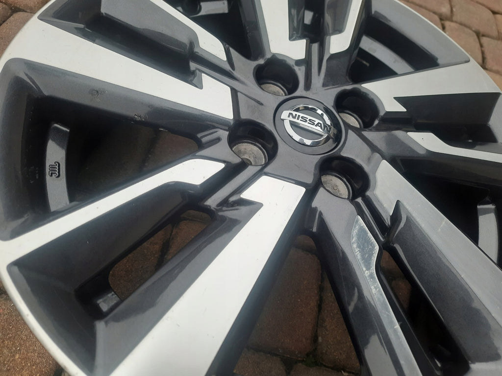 1x Alufelge 16 Zoll 6.0" 4x100 50ET Nissan Micra Rim Wheel