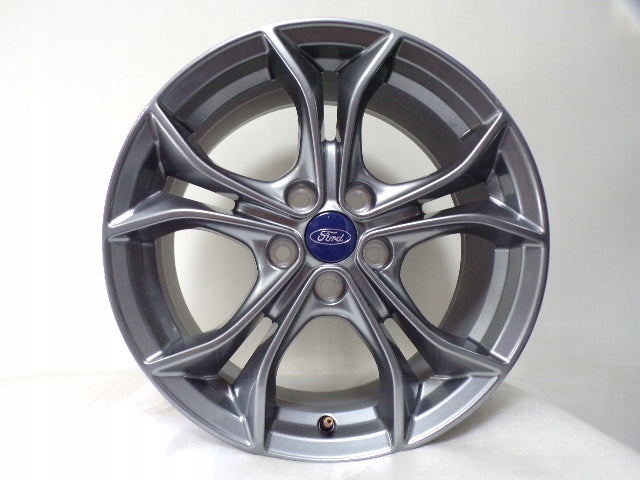 1x Alufelge 17 Zoll 7.0" 5x108 50ET Glanz Graphit JX7C-1007-F1A Ford Focus FEL3672884518xx