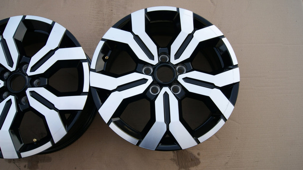 1x Alufelge 17 Zoll 6.5" 5x114.3 50ET Glanz Schwarz 403006311R Dacia Duster FEL4942898454dz