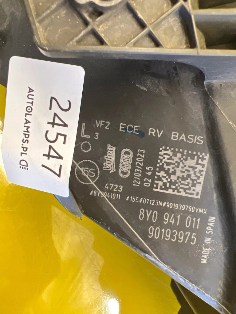 Frontscheinwerfer Audi A3 8Y0941011 LED Links Scheinwerfer Headlight