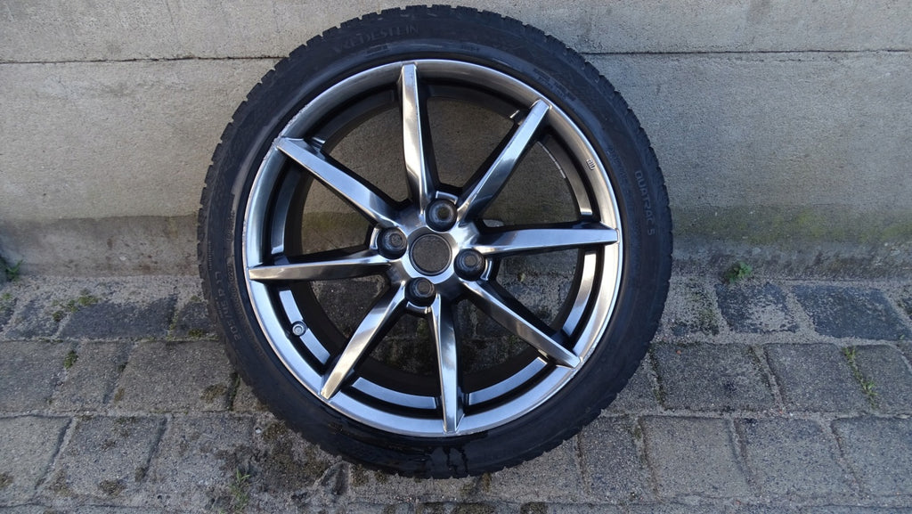 1x Alufelge 17 Zoll 7.0" 4x100 45ET Matt Silber 996585 Mazda Mx5 Rim Wheel FEL9358541654af