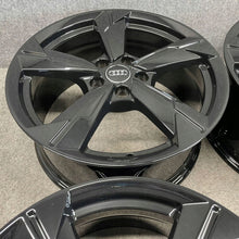 Laden Sie das Bild in den Galerie-Viewer, 4x Alufelge 18 Zoll 8.0" 5x112 39ET Glanz Schwarz 4K0601025D Audi A6 Rim Wheel FEL4039083892so