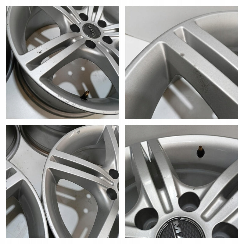 4x Alufelge 17 Zoll 7.5" 5x110 40ET Glanz Silber Opel Vectra Meriva Rim Wheel FEL1728657336by