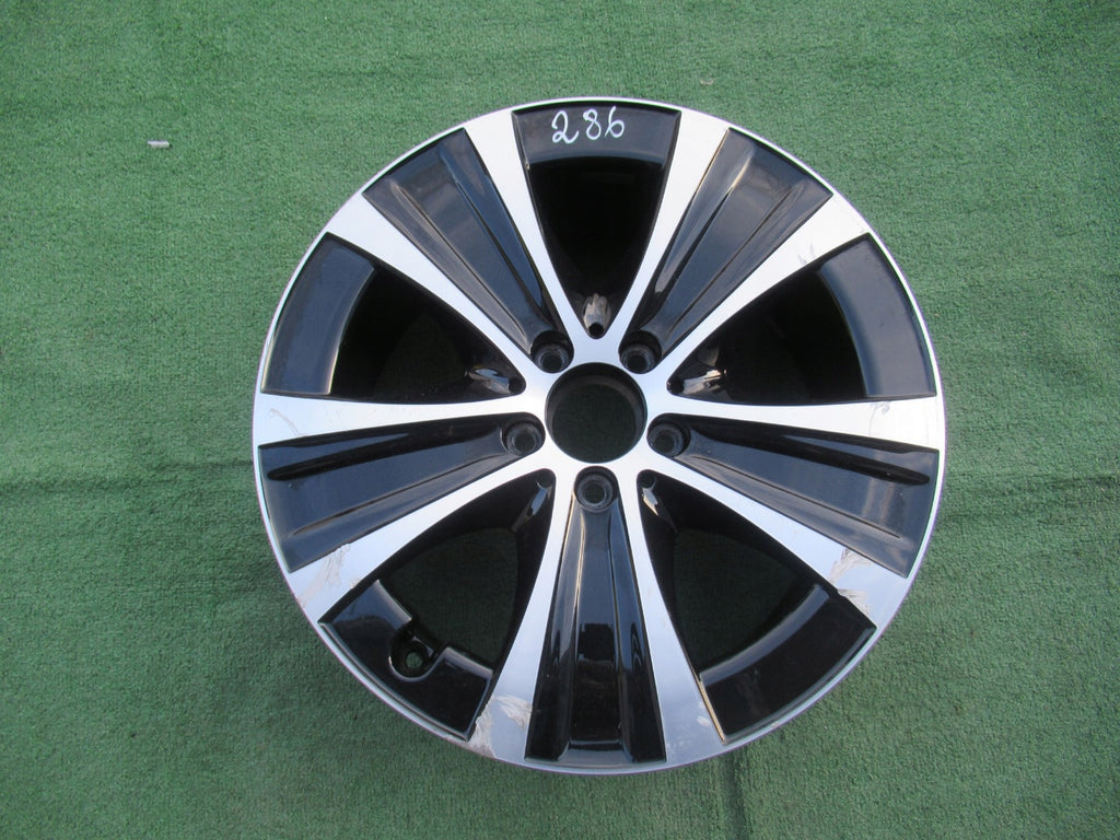 1x Alufelge 18 Zoll 8.0" 5x112 43ET Glanz Schwarz A2134013700 Mercedes-Benz W213