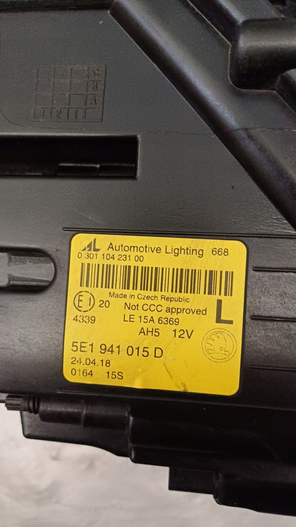Frontscheinwerfer Skoda Octavia III 5E1941015D Full LED Links Headlight SCH2348618117rp