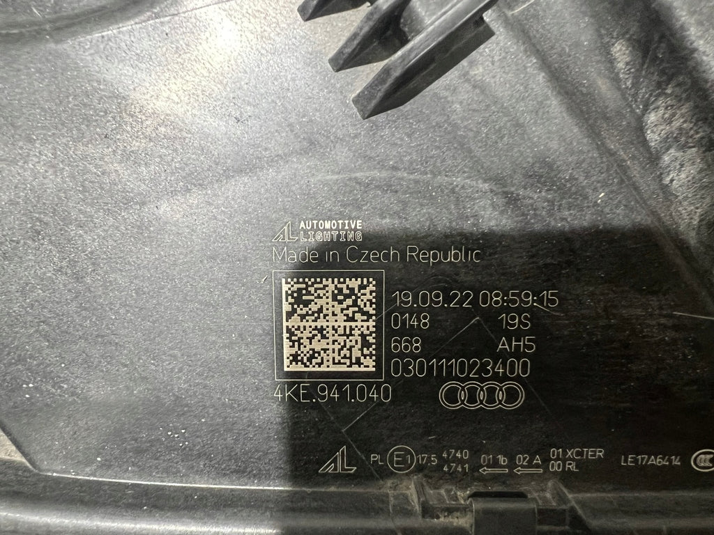 Frontscheinwerfer Audi E Tron E-Tron 4KE941040 Full LED Rechts Headlight SCH9771343256or