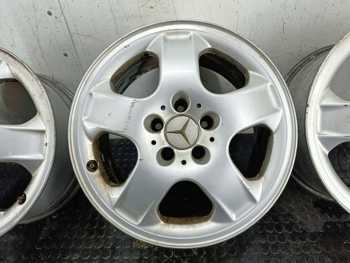 4x Alufelge 17 Zoll 8.0" 5x112 A1634013202 Mercedes-Benz W163 Rim Wheel FEL9199152780pa