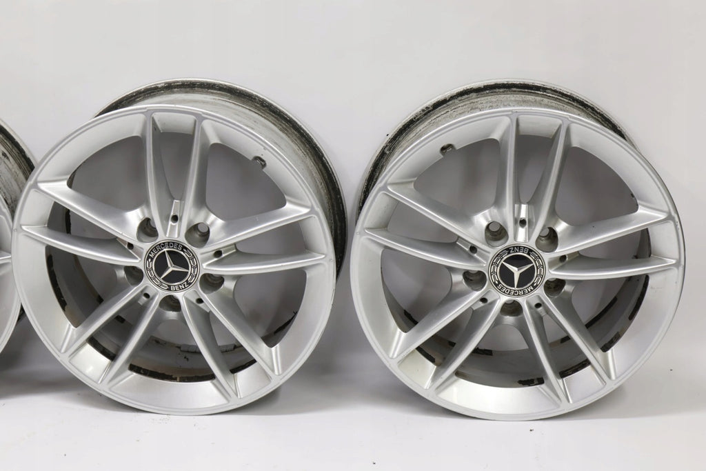 4x Alufelge 16 Zoll 6.5" 5x112 44ET Matt A1774010100 Mercedes-Benz W247 FEL8080599576ny