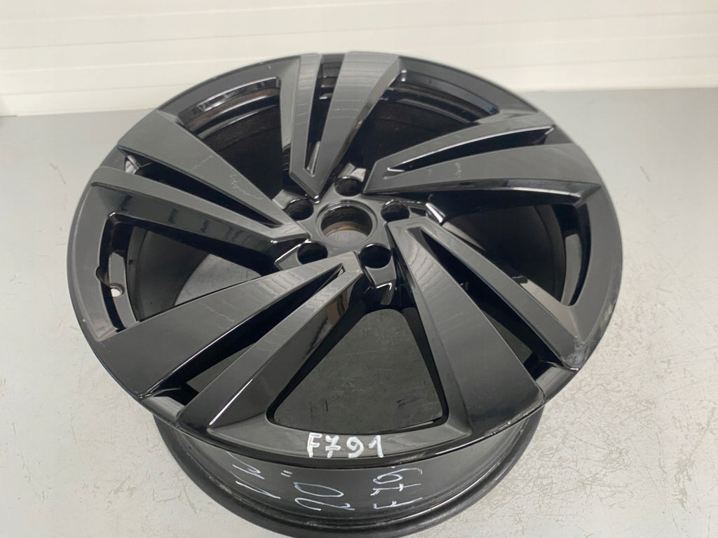 1x Alufelge 20 Zoll 9.0" 5x112 33ET Glanz Schwarz 760601025AA VW Touareg FEL4049965139rq