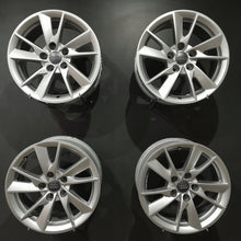 Laden Sie das Bild in den Galerie-Viewer, 4x Alufelge 16 Zoll 7.0" 5x112 35ET Glanz Silber 8W0601025B Audi C6 Rim Wheel FEL7879789812aa