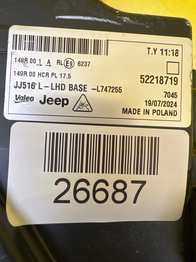 Frontscheinwerfer Jeep I 52218719 LED Links Scheinwerfer Headlight SCH9794797235rn