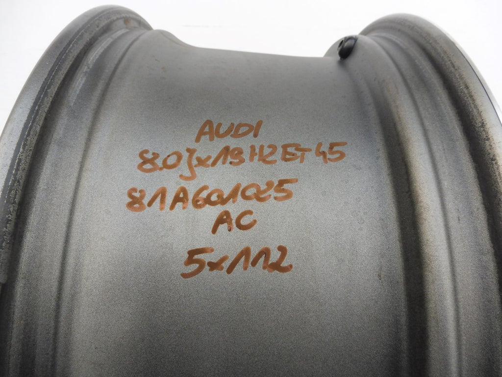 1x Alufelge 19 Zoll 8.0" 5x112 45ET Matt Grau 81A601025AC Audi Q2 Mg Rim Wheel FEL7119333002tc