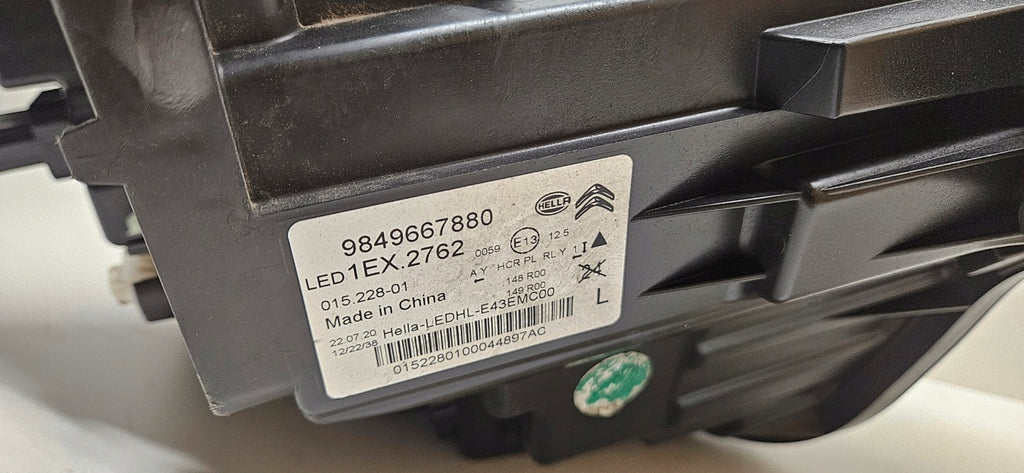Frontscheinwerfer Citroën C5 I X 9849667880 Full LED Links Headlight SCH5147661434fc