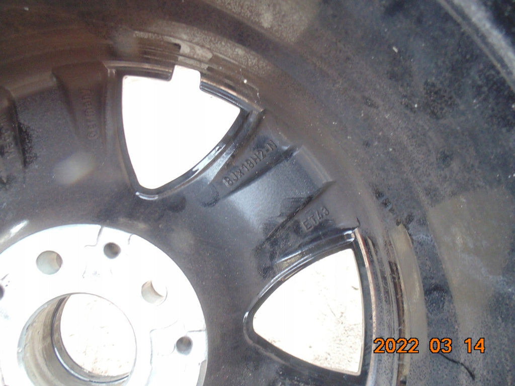 1x Alufelge 18 Zoll 8.0" 5x112 43ET Glanz Schwarz A2134013700 Mercedes-Benz W213 FEL6916167871dx
