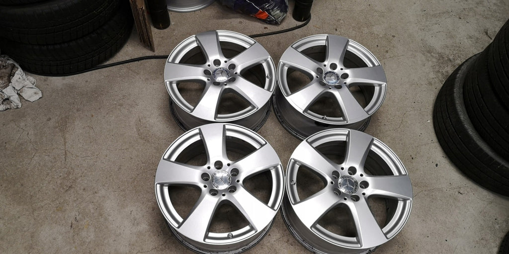 4x Alufelge 17 Zoll 7.0" 5x112 48 5ET A2054015500 Mercedes-Benz Viano Rim Wheel FEL1850090008ui