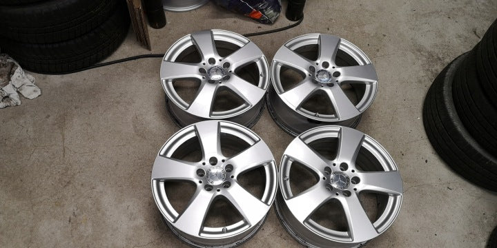 4x Alufelge 17 Zoll 7.0" 5x112 48 5ET A2054015500 Mercedes-Benz Viano Rim Wheel FEL1850090008ui