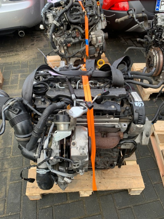 Motor Seat Skoda VW I CRMA CRMB 2.0 TDI 117TKm Diesel Engine Komplett MOT2407032864lt