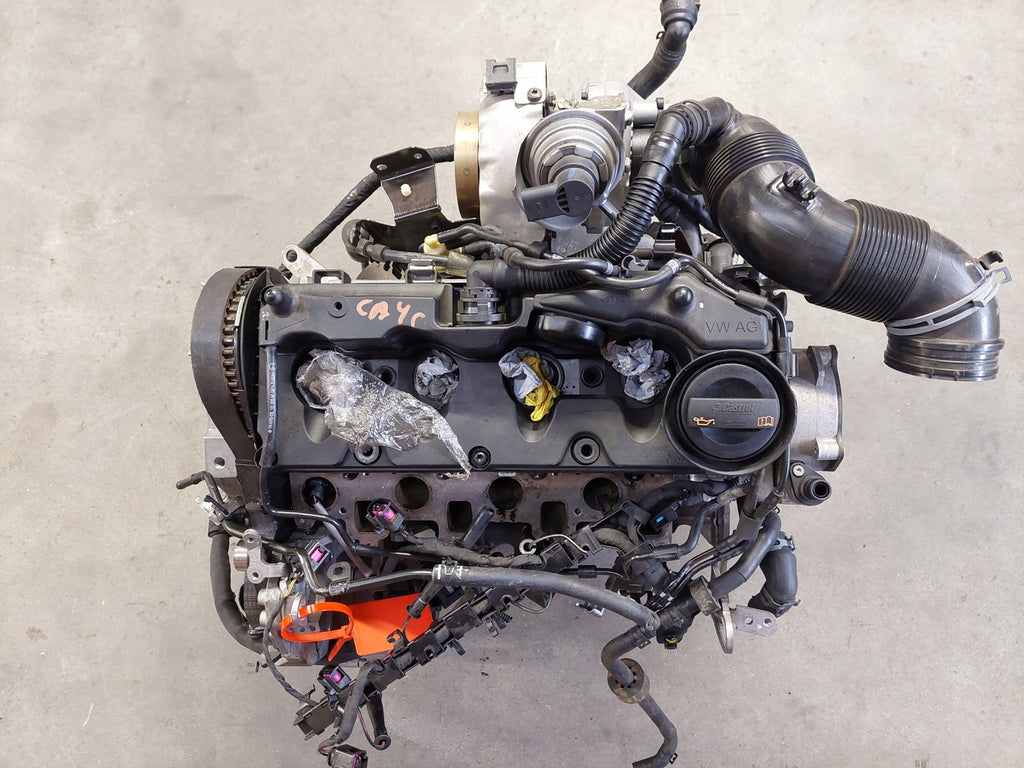 Motor VW Golf Polo CAYA CAYC 1.6 TDI 85TKm 2008 Diesel Engine Unkomplett