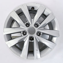 Load image into Gallery viewer, 1x Alufelge 16 Zoll 6.5&quot; 5x120 51ET Glanz Silber 7E0601025N VW T6 T5 Rim Wheel