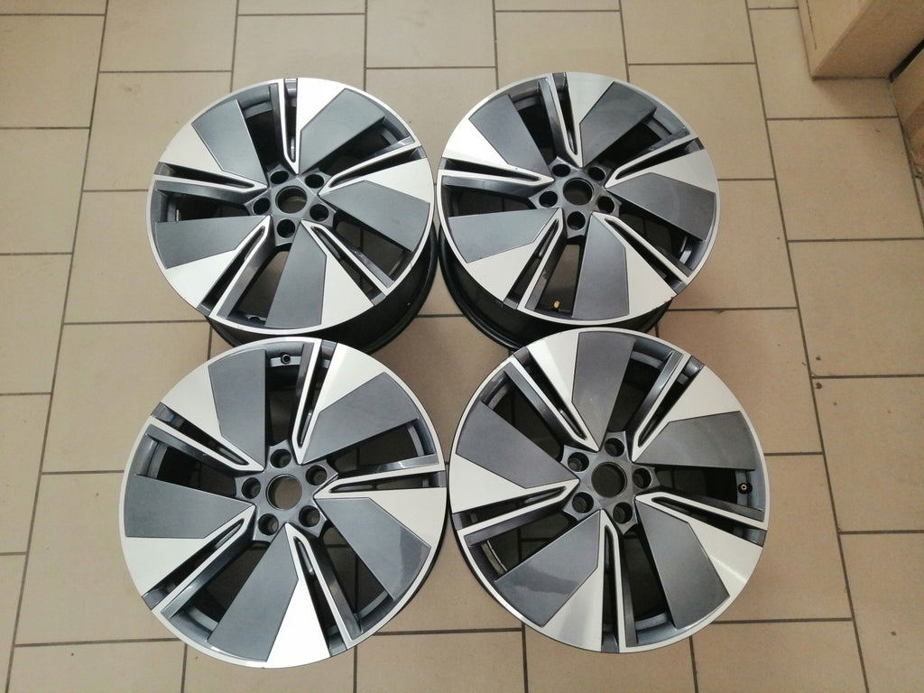 4x Alufelge 19 Zoll 8.0" 5x112 45ET Glanz Silber 5LA601025A Audi Enyaq Arteon FEL9586887089mu