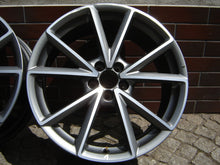 Laden Sie das Bild in den Galerie-Viewer, 1x Alufelge 18 Zoll 7.5" 5x100 39ET Glanz Grau 8X0601025BP Audi A1 Rim Wheel FEL1002550599ov