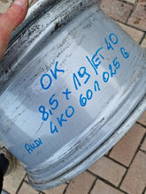 Load image into Gallery viewer, 1x Alufelge 19 Zoll 8.5" 5x112 40ET Silber 4K0601025G Audi A6 C8 Rim Wheel FEL6159292687oa