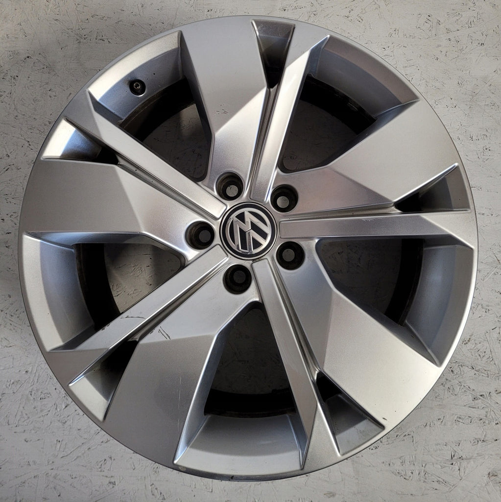 1x Alufelge 18 Zoll 8.0" 5x112 25ET 760601025A VW Touareg Rim Wheel