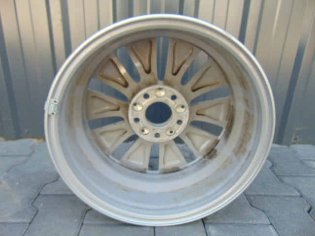 1x Alufelge 16 Zoll 6.5" 5x112 38ET Glanz Silber A2464010500 Mercedes-Benz