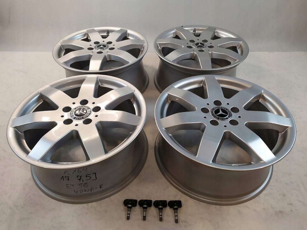 4x Alufelge 17 Zoll 7.5" 5x112 56ET A1644014502 Mercedes-Benz W164 Rim Wheel FEL5892085055rd