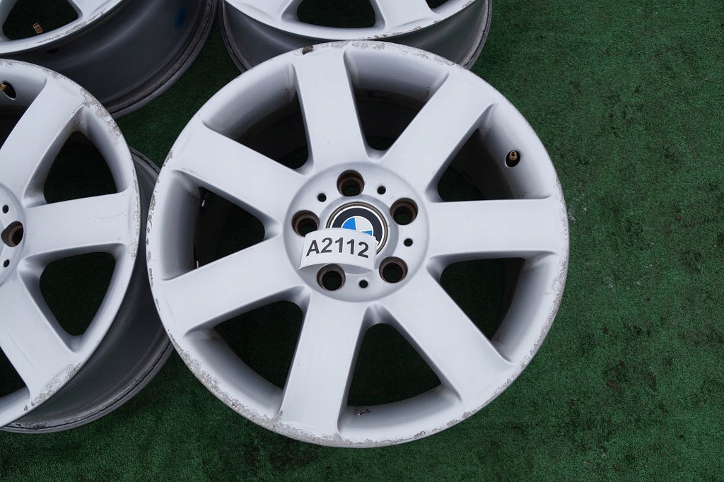 4x Alufelge 17 Zoll 8.0" 5x120 47ET Glanz Silber 1094506 BMW 3 E36 E46 Rim Wheel FEL1707420258re
