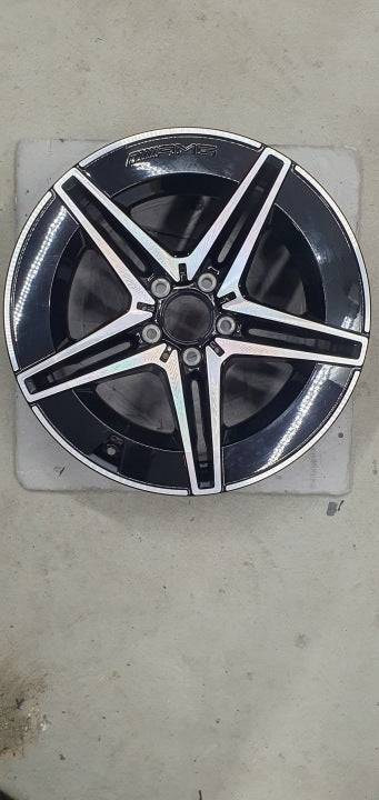 1x Alufelge 18 Zoll 9.0" 5x112 58ET A2064016600 Mercedes-Benz W206 Rim Wheel FEL8925324787ui