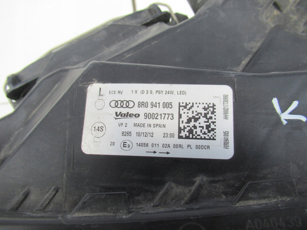 Frontscheinwerfer Audi Q5 8R0941005 Xenon Links Scheinwerfer Headlight