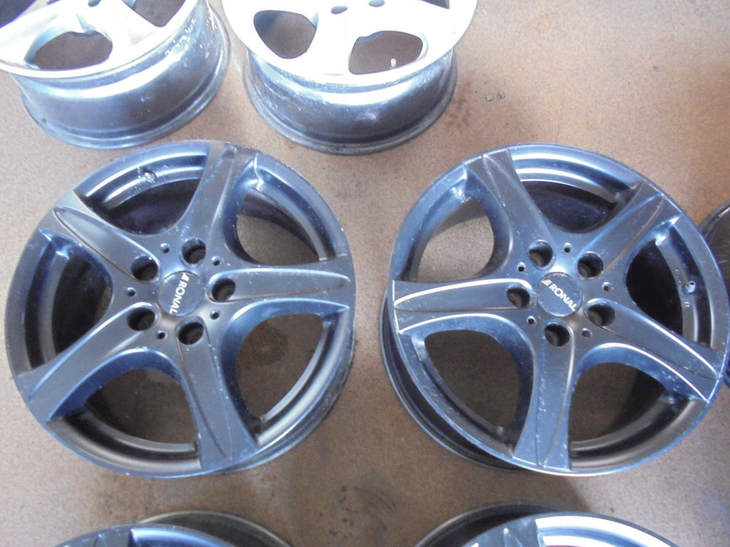 4x Alufelge 17 Zoll 7.5" 5x120 55ET 55R7755 VW Rim Wheel FEL5770653201yb