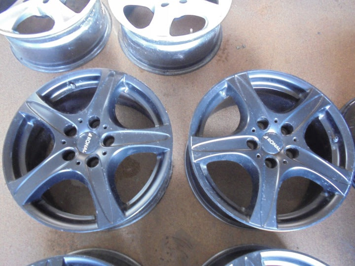 4x Alufelge 17 Zoll 7.5" 5x120 55ET 55R7755 VW Rim Wheel FEL5770653201yb