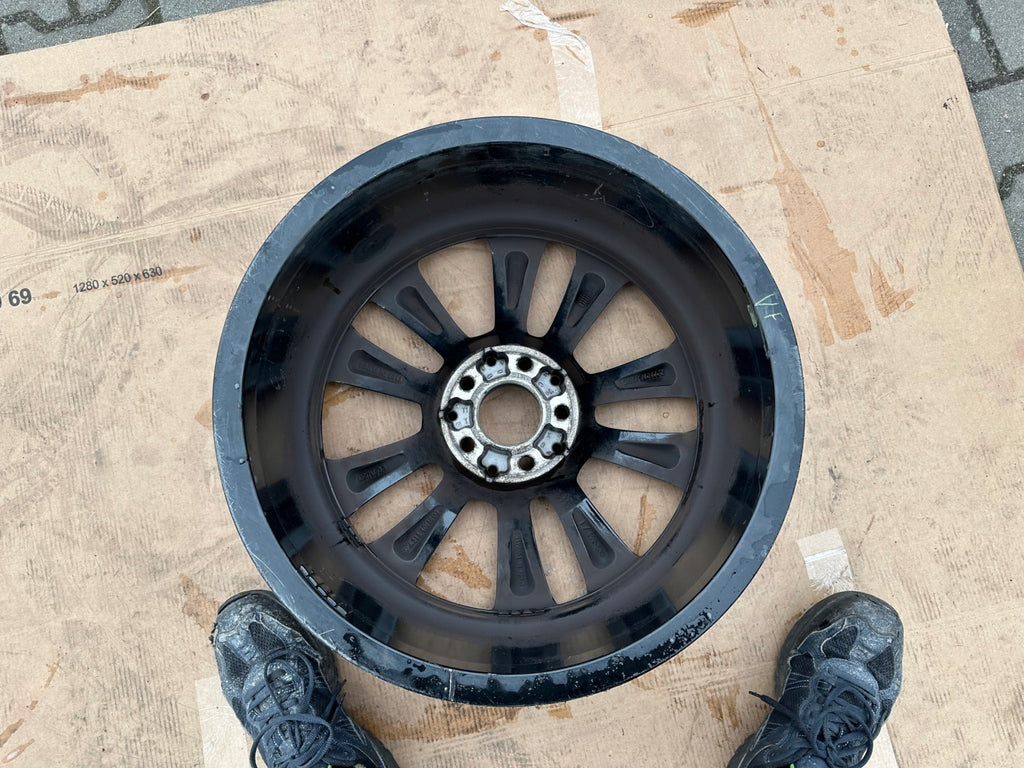1x Alufelge 18 Zoll 8.0" 5x112 43ET Glanz Schwarz A2134011600 Mercedes-Benz Mg FEL2249741722kr