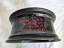 Load image into Gallery viewer, 1x Alufelge 19 Zoll 8.0" 5x114.3 51ET 52910-S1330 Hyundai Santa Fe Rim Wheel FEL8853153751gj
