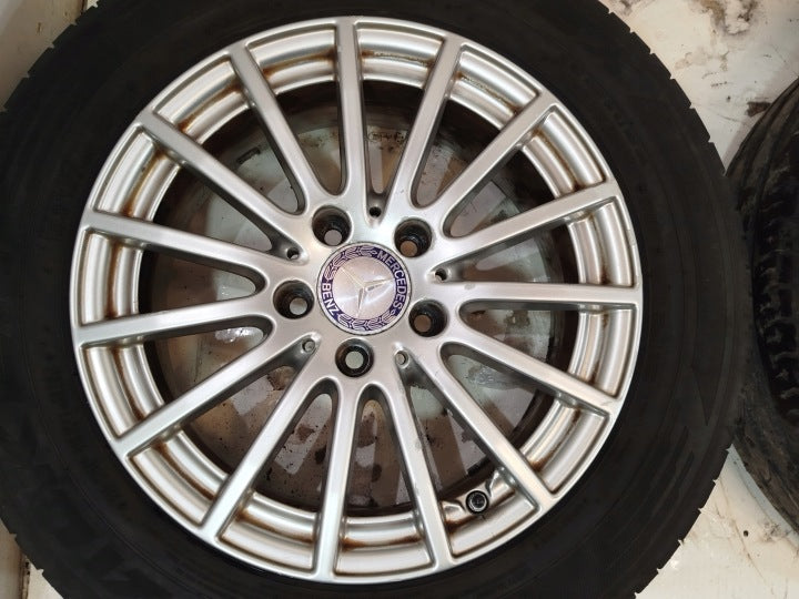 1x Alufelge 16 Zoll 6.5" 5x112 A2054012502 Mercedes-Benz W205 Rim Wheel FEL2275295244vw