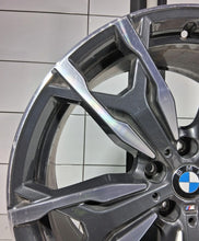 Laden Sie das Bild in den Galerie-Viewer, 1x Alufelge 20 Zoll 9.5" 5x112 43ET Glanz Graphit 8073792 BMW Rim Wheel FEL4656931435bl