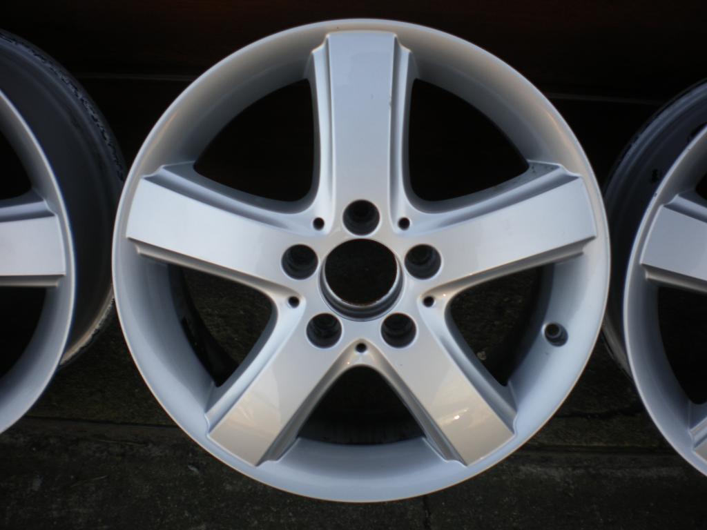 1x Alufelge 16 Zoll 6.0" 5x112 Mercedes-Benz Rim Wheel