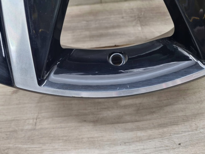 1x Alufelge 18 Zoll 6.5" 4x108 26ET Glanz Schwarz 9833485080 Citroën C4 Iii FEL6467025962oo